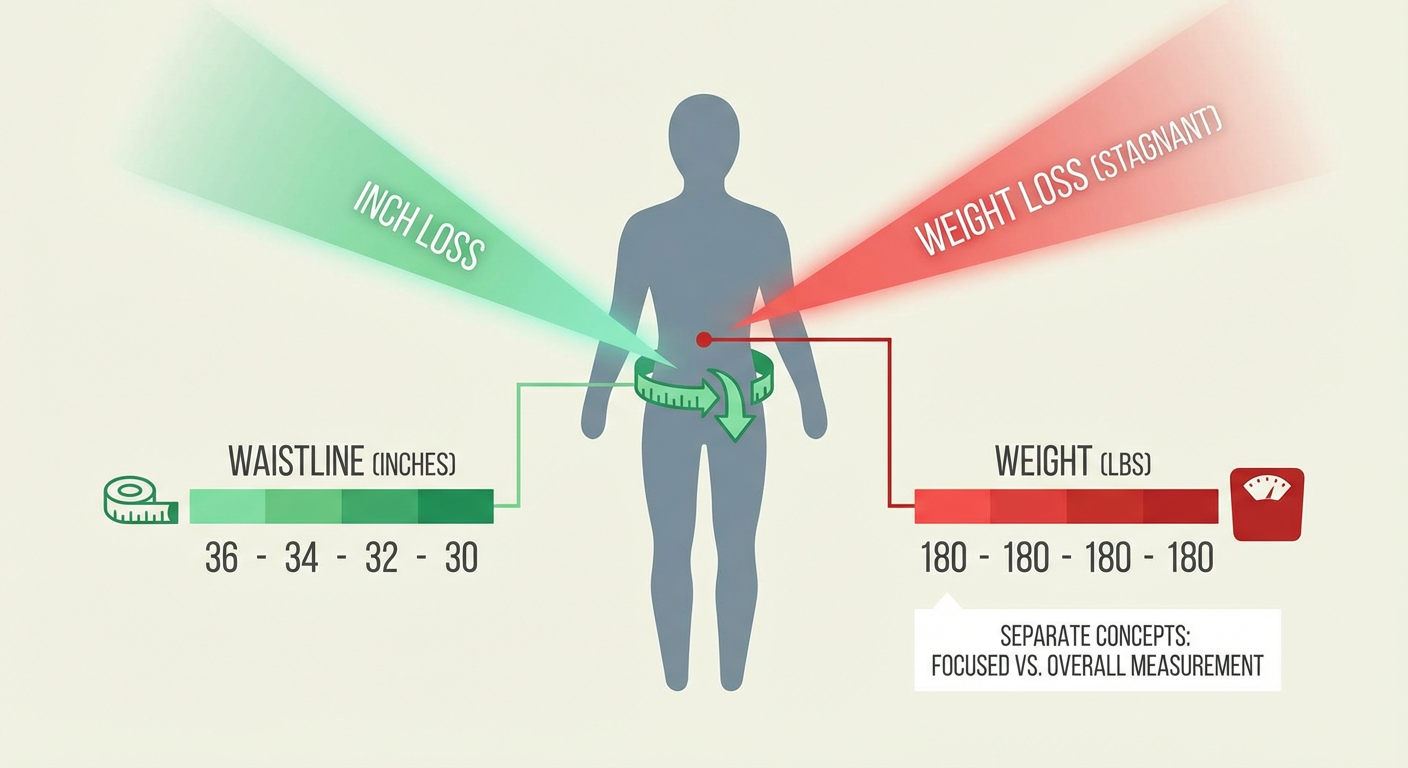Clinical Efficacy: Inch Loss vs. Weight Loss