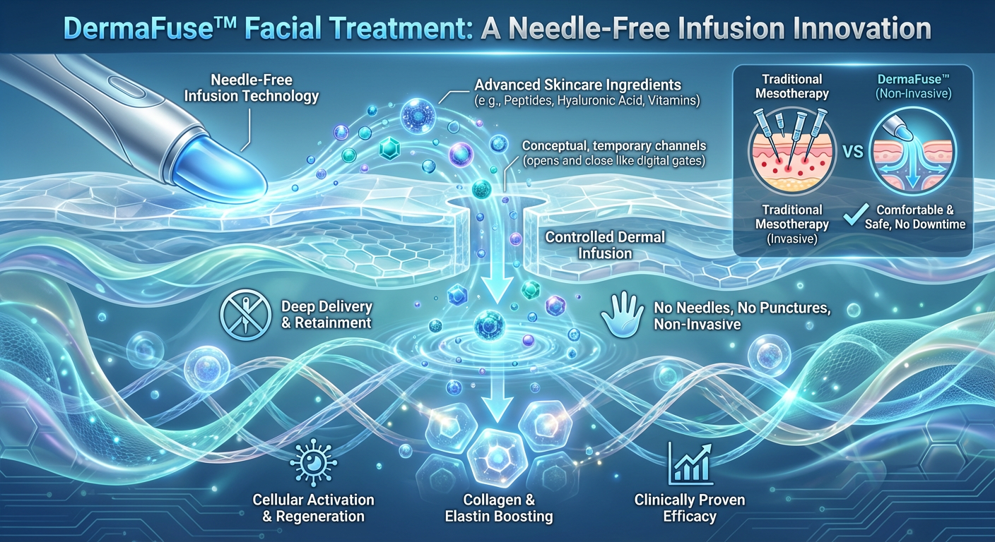 DermaFuse Facial Treatment: A Needle-Free Infusion Innovation