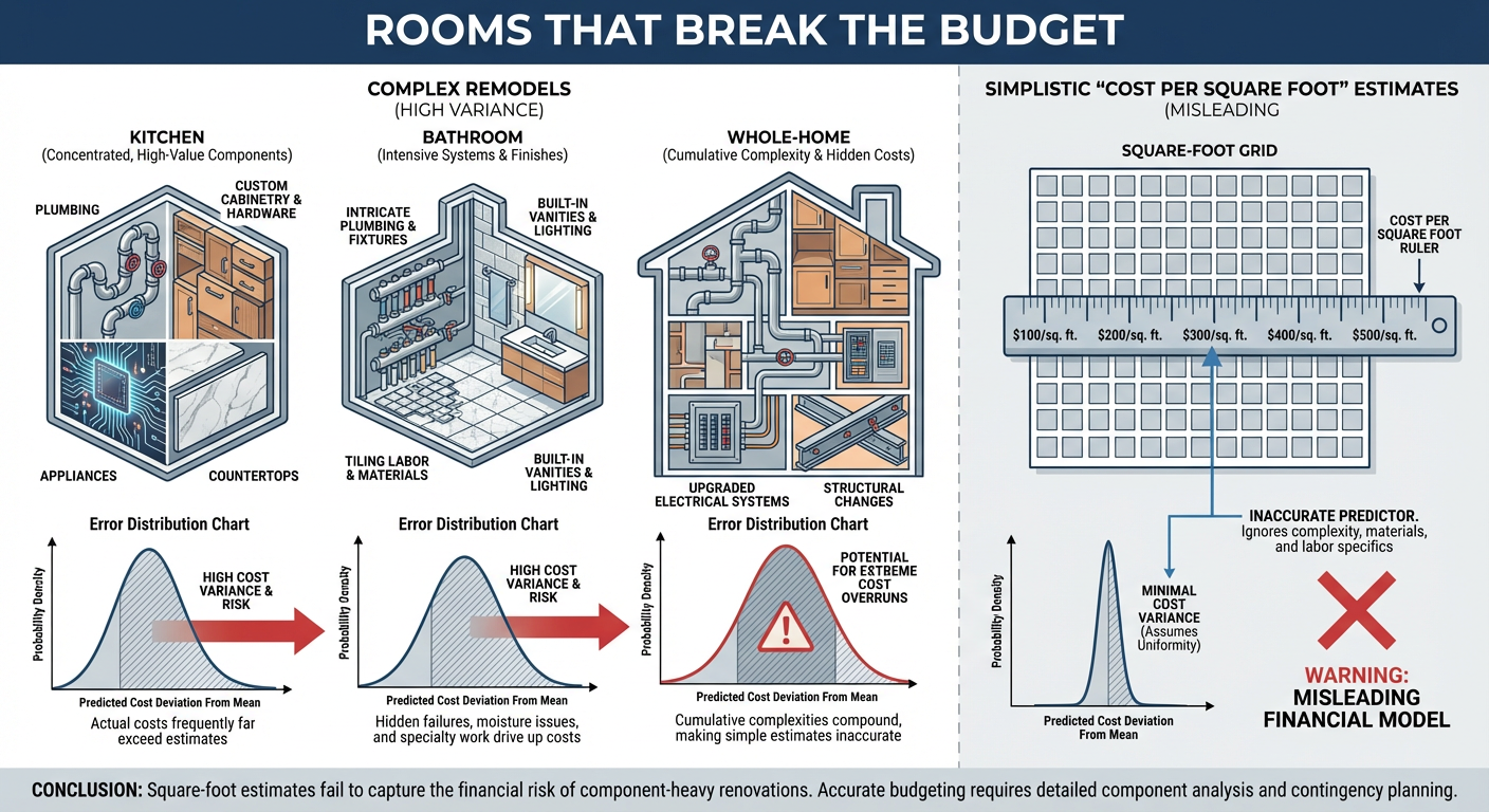 Rooms That Break The Budget: Kitchens, Baths, And Whole-Home Projects