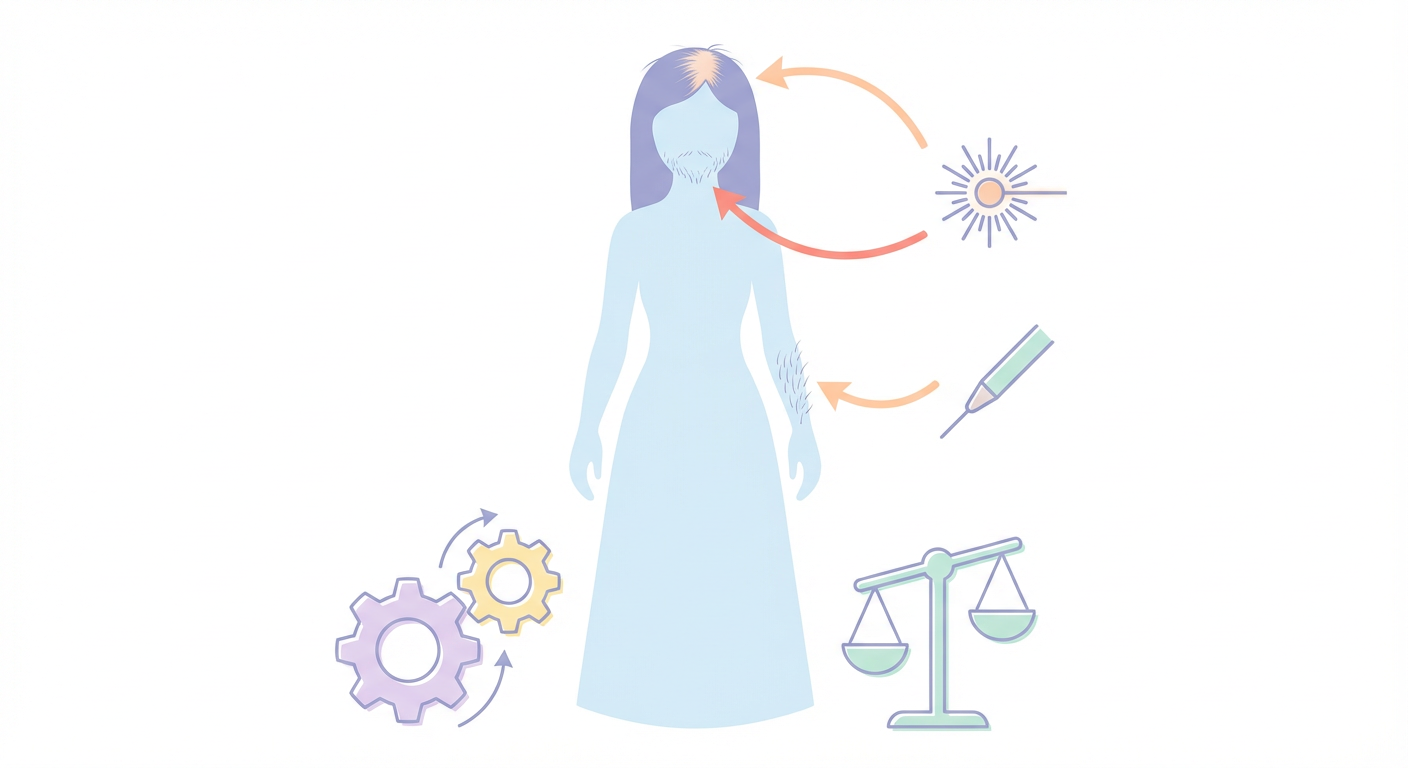 The Profound Impact of PCOS Hair Symptoms on Quality of Life and Mental Well-being