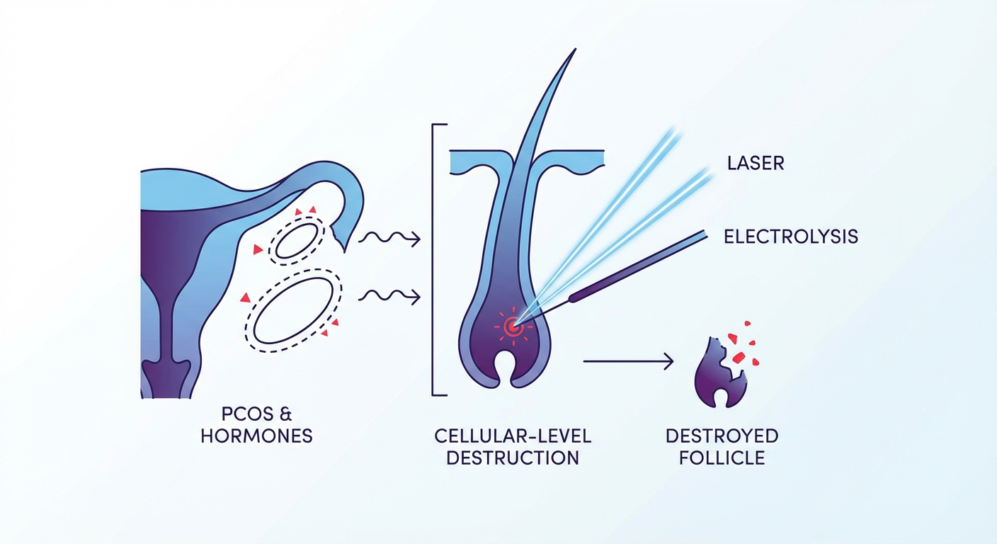 Electrolysis: The Permanent Answer for Stubborn PCOS Hair
