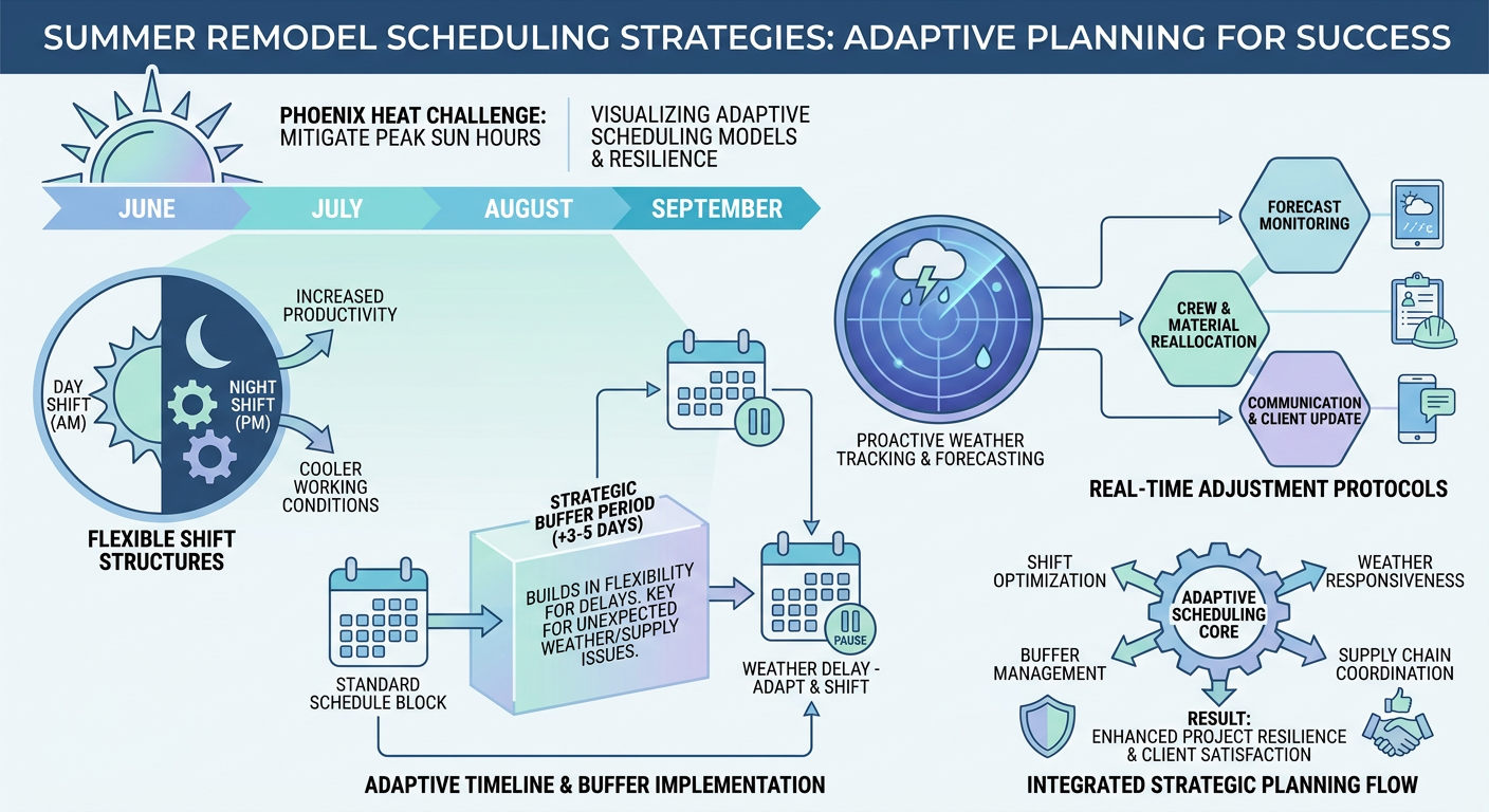 Scheduling Strategies For Summer Remodels