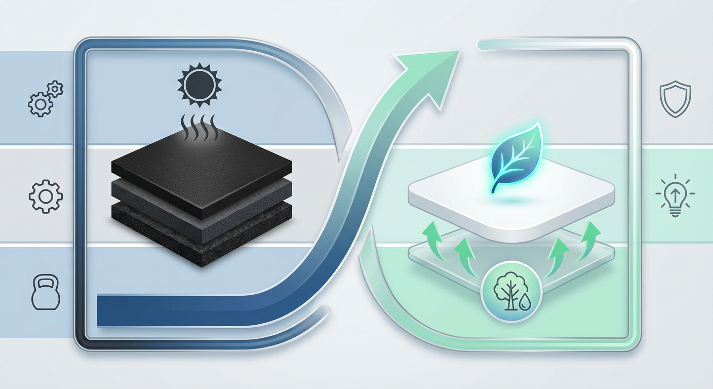 Introduction to PVC Single-Ply Flat Roofing